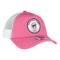 Chicago Cubs New Era 9FORTY A-Frame Foam Front Pink Patch Adjustable Hat product image 1, provided for visual reference and