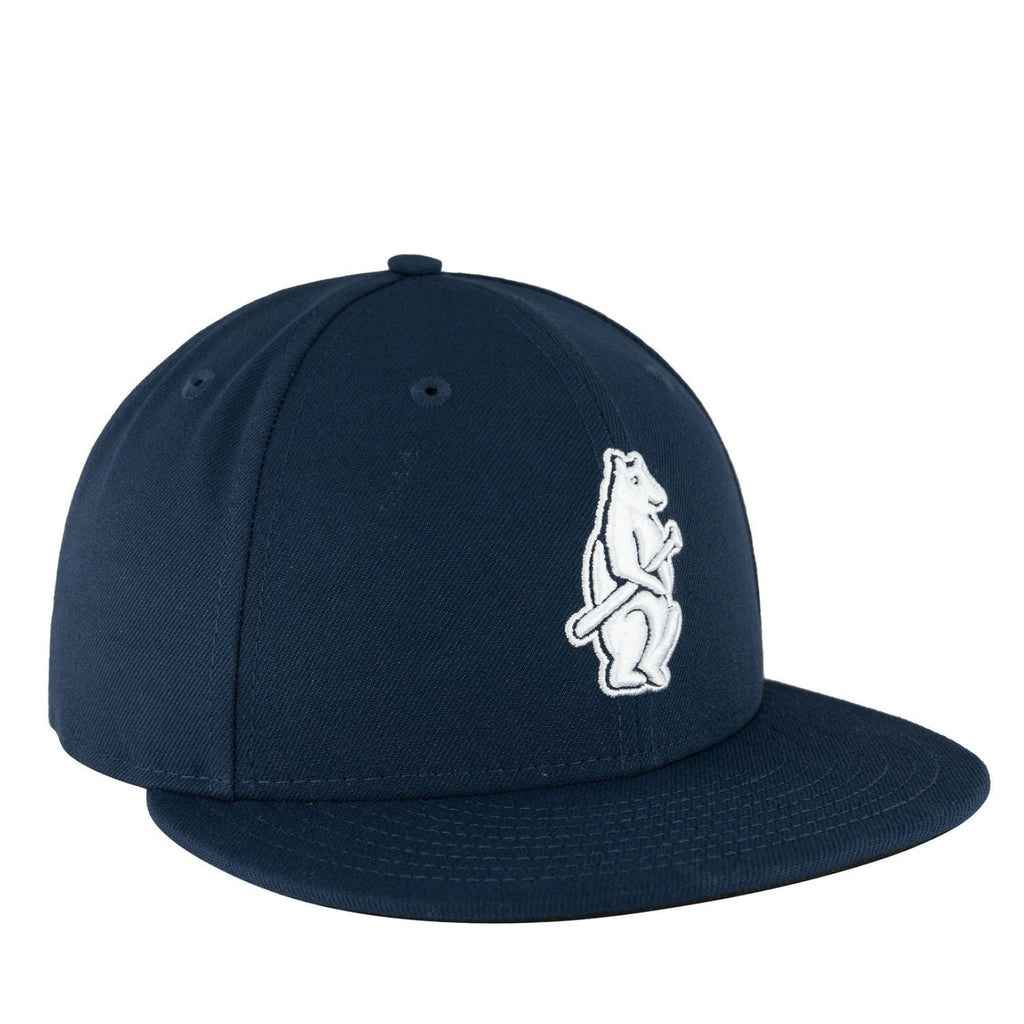 Chicago Cubs Navy/White 1914 Logo New Era 59FIFTY Fitted Hat product image 3, provided for visual reference and product