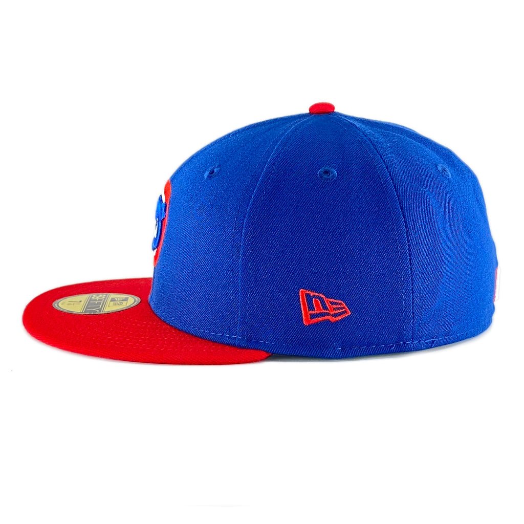 Chicago Cubs Royal/Red 1979 - 1993 Alternate Logo New Era 59FIFTY Fitted Hat product image 2, provided for visual reference