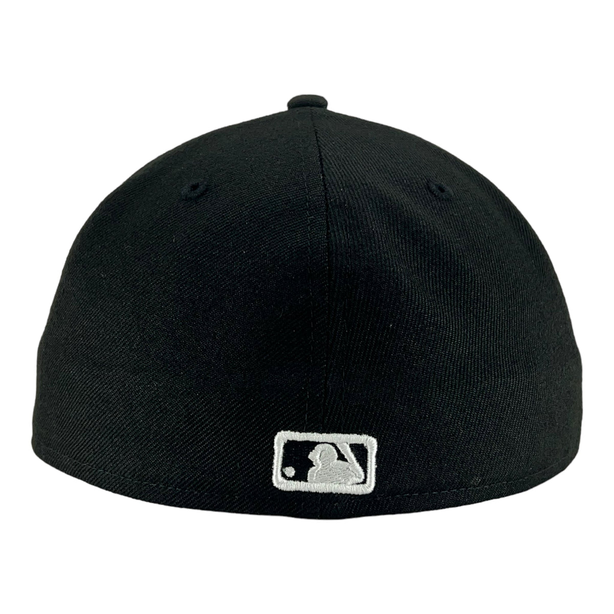 Chicago Cubs Black/White C New Era 59FIFTY Fitted Hat product image 6, provided for visual reference and product detail