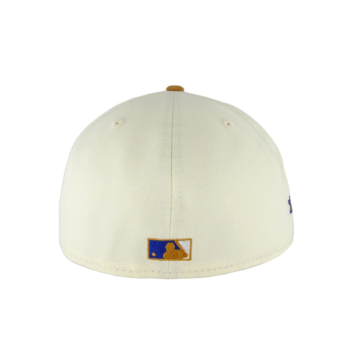 Chicago Cubs Beige Chrome Waving Bear New Era 59FIFTY Fitted Hat product image 7, provided for visual reference and product
