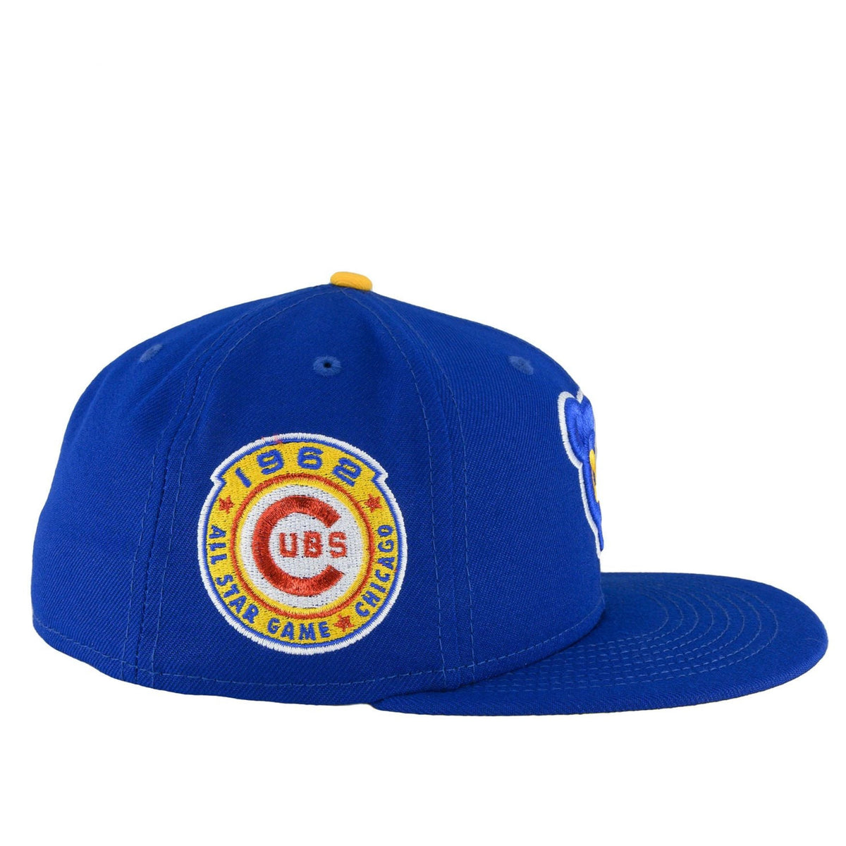 Chicago Cubs Royal/Gold 1962 v2.0 New Era 59FIFTY Fitted Hat product image 4, provided for visual reference and product