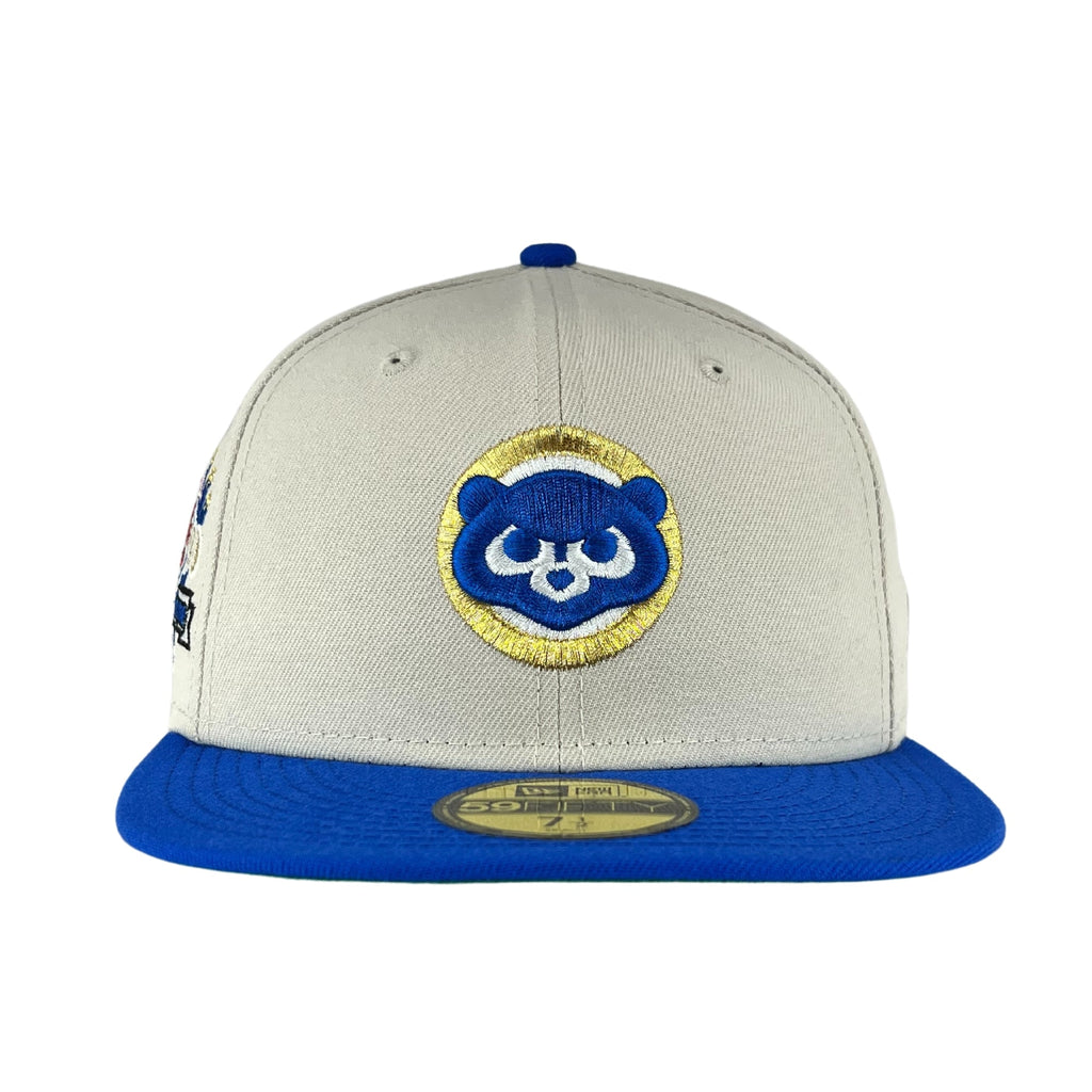 Chicago Cubs Stone/Blue Bead/Green UV 1990ASG New Era 59FIFTY Fitted Hat product image 3, provided for visual reference and