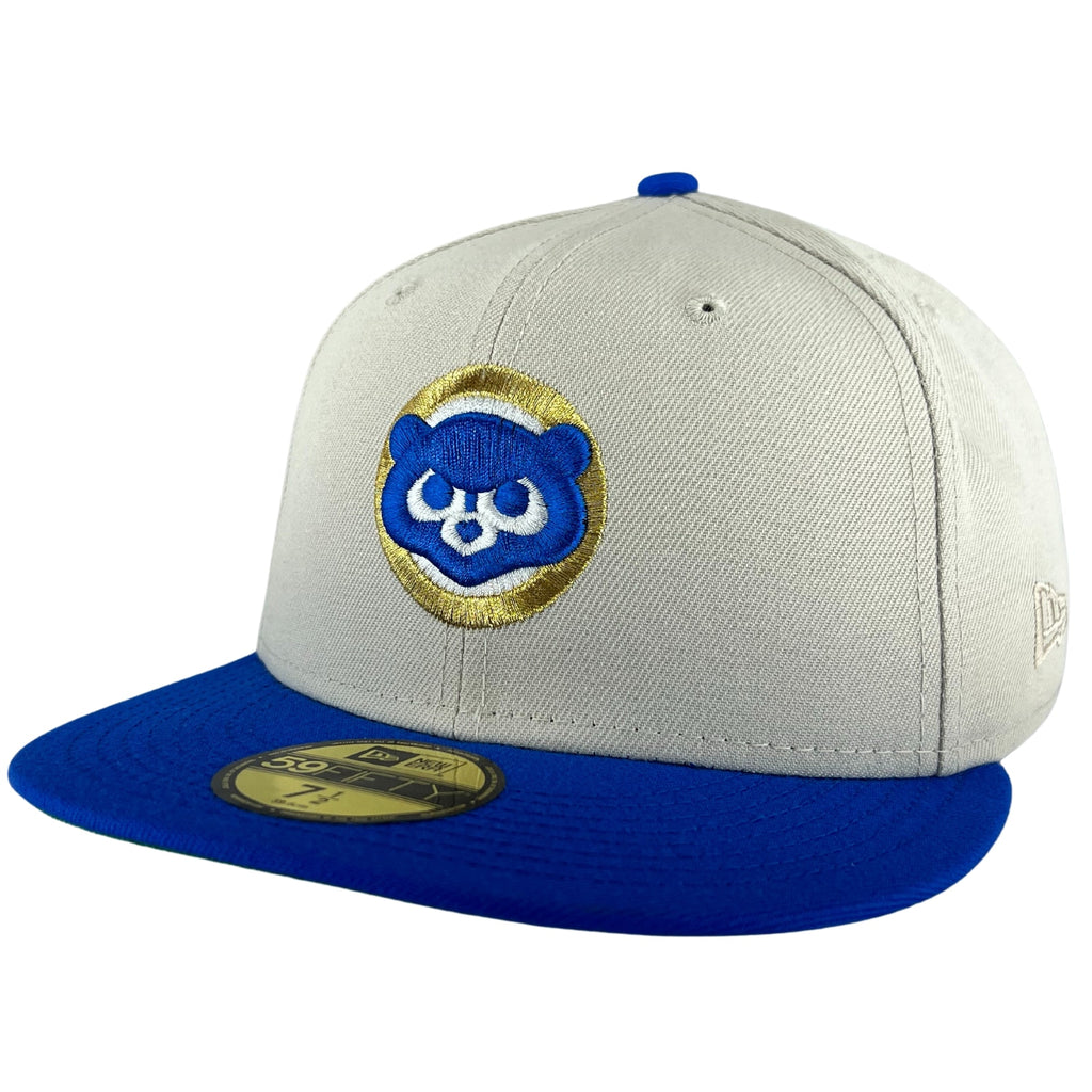 Chicago Cubs Stone/Blue Bead/Green UV 1990ASG New Era 59FIFTY Fitted Hat product image 4, provided for visual reference and