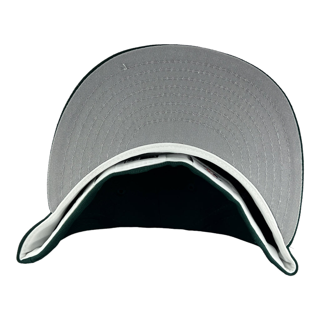 Chicago Cubs Dark Green Clock New Era 59FIFTY Fitted Hat product image 7, provided for visual reference and product detail