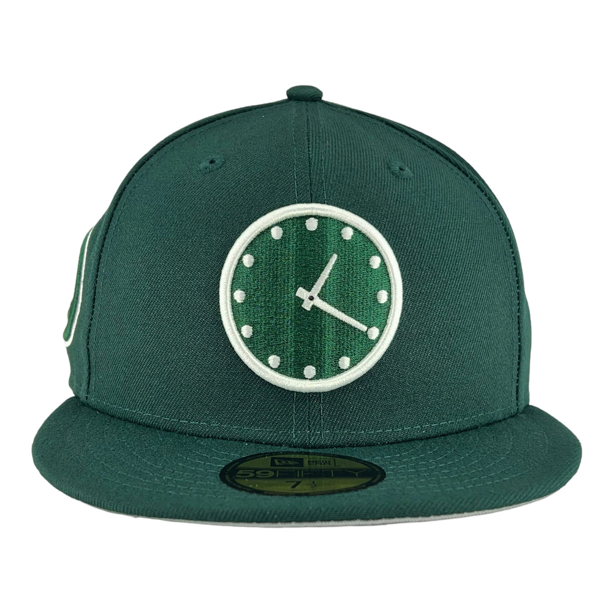 Chicago Cubs Dark Green Clock New Era 59FIFTY Fitted Hat product image 2, provided for visual reference and product detail