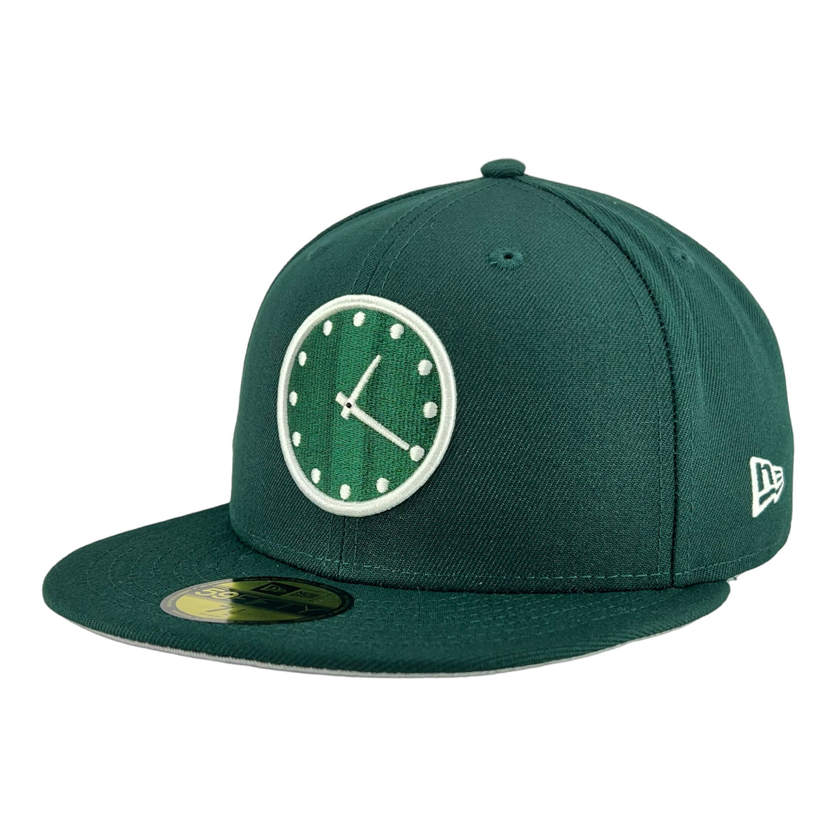 Chicago Cubs Dark Green Clock New Era 59FIFTY Fitted Hat product image 3, provided for visual reference and product detail