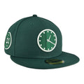 Chicago Cubs Dark Green Clock New Era 59FIFTY Fitted Hat product image 1, provided for visual reference and product detail