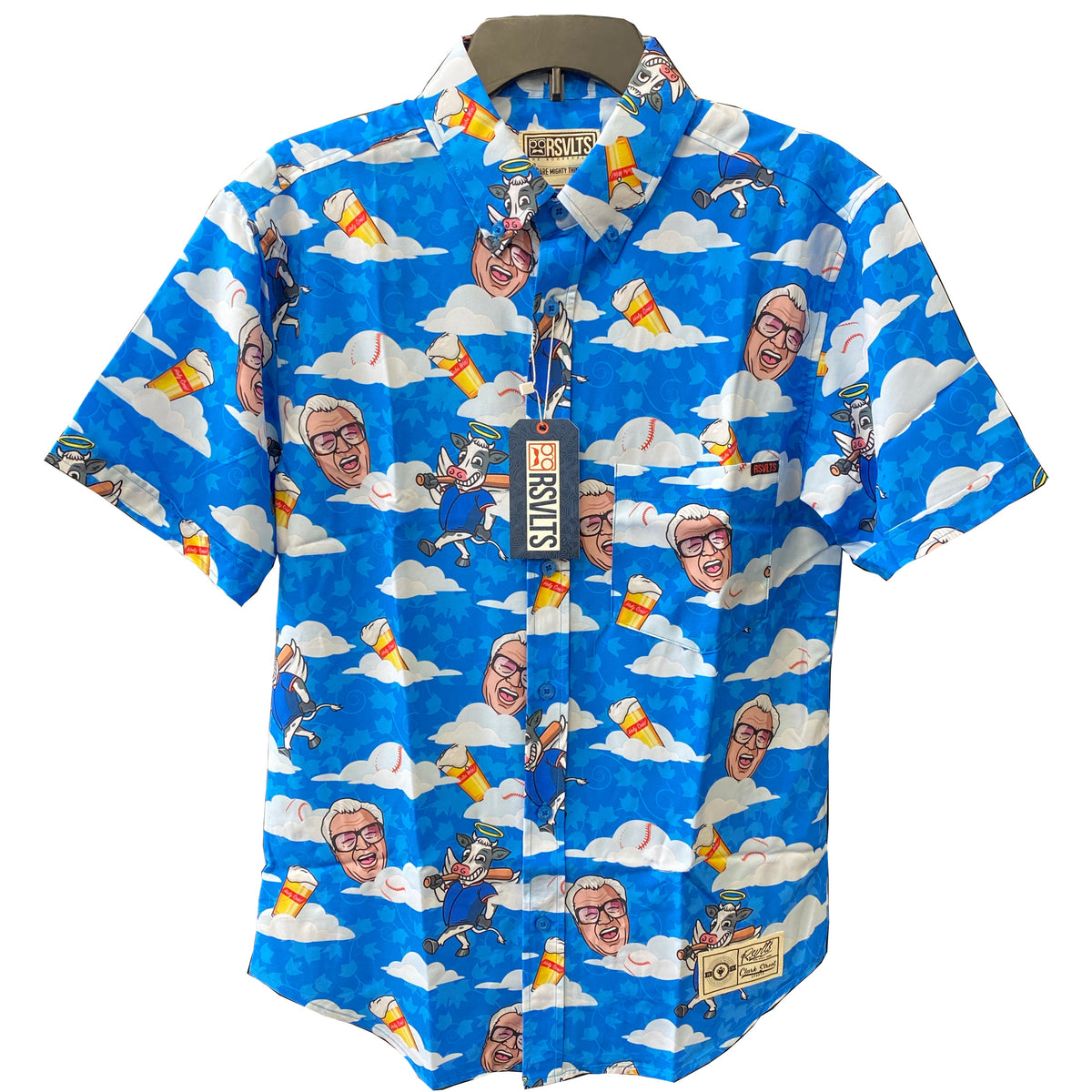 Harry Carry RSVLTS Button Down Shirt product image 1, provided for visual reference and product detail review