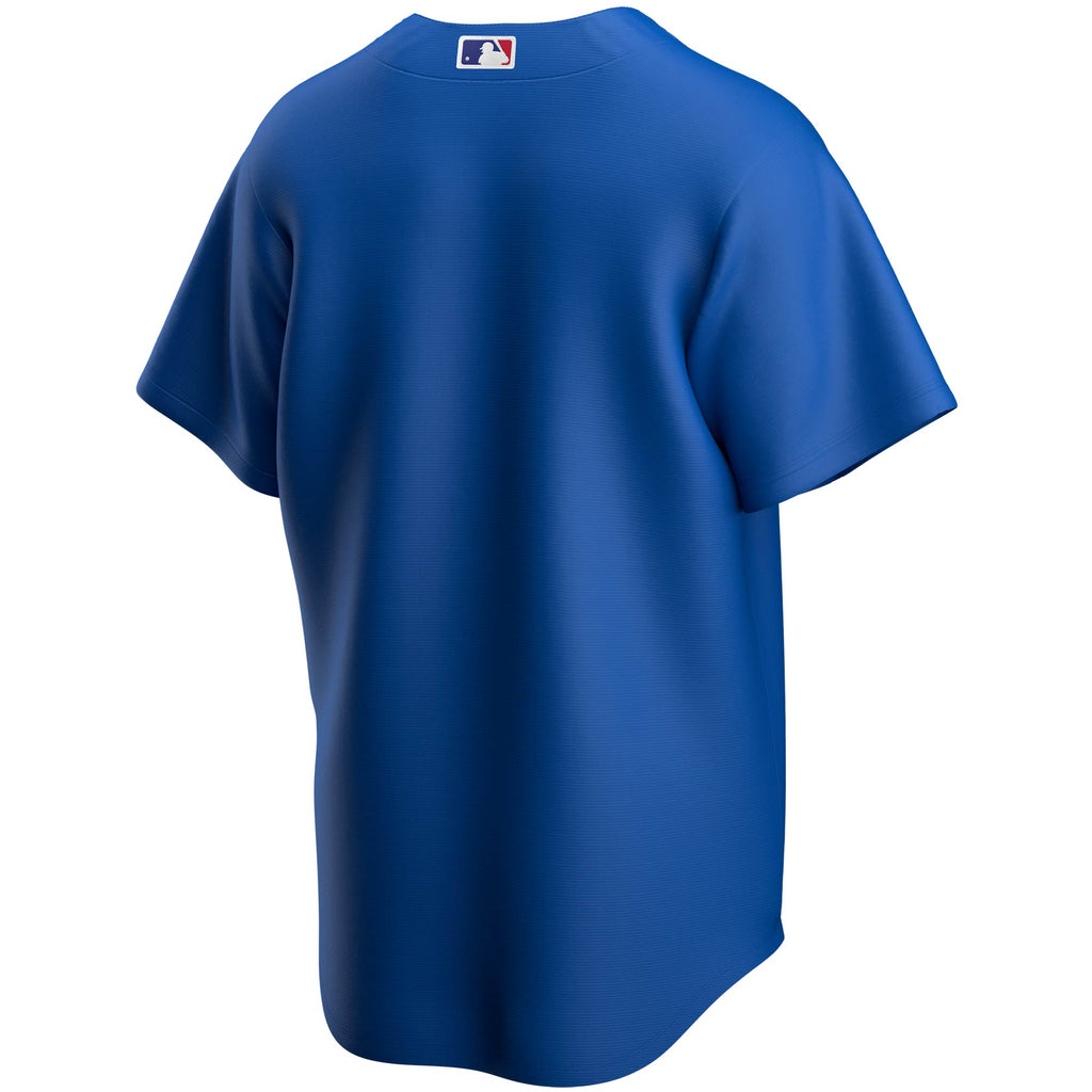 Chicago Cubs Nike Men Royal Alternate Replica Jersey product image 3, provided for visual reference and product detail review