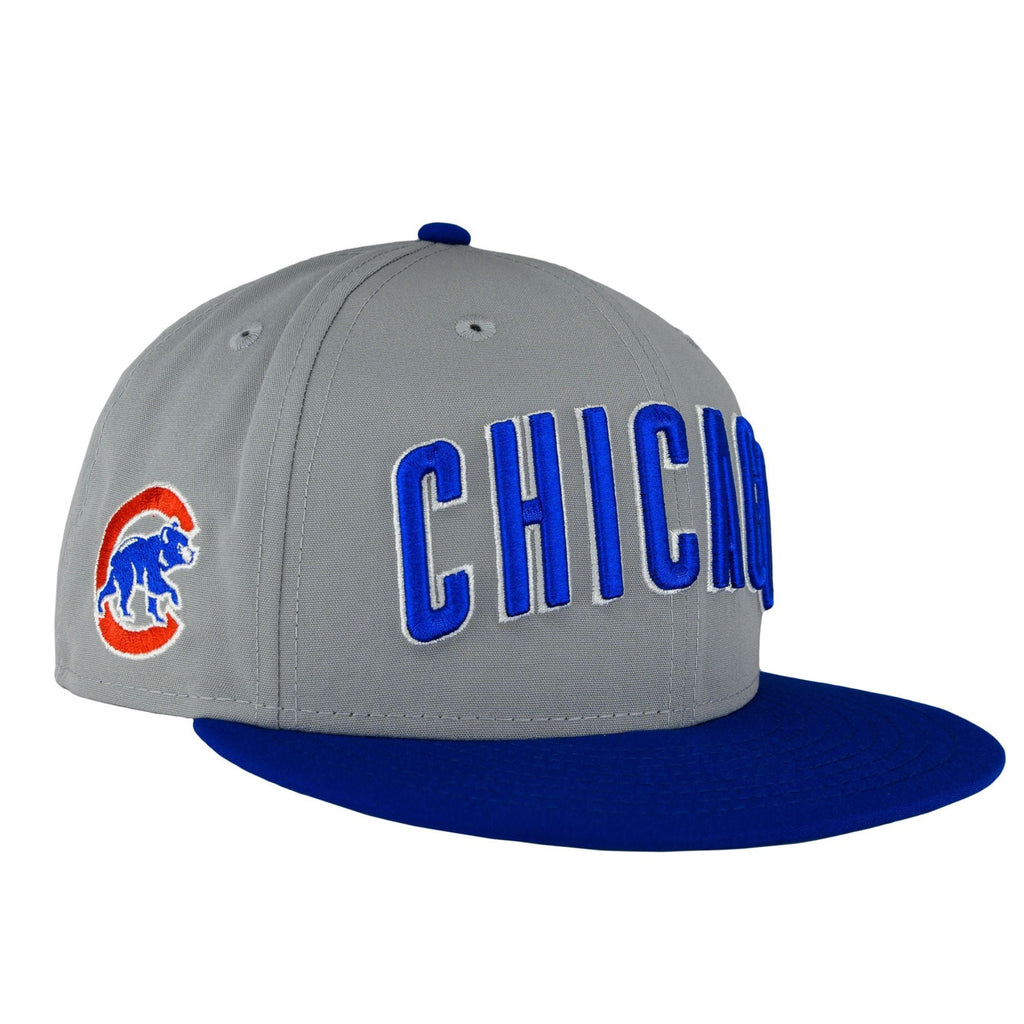 Chicago Cubs Cooperstown 1979 - 1993 Grey/Royal New Era 9FIFTY Snapback Hat product image 1, provided for visual reference