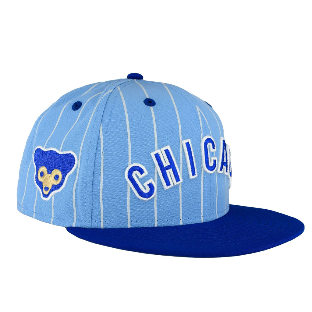 Chicago Cubs Cooperstown 1962 - 1969 Sky Blue New Era 9FIFTY Snapback Hat product image 1, provided for visual reference and