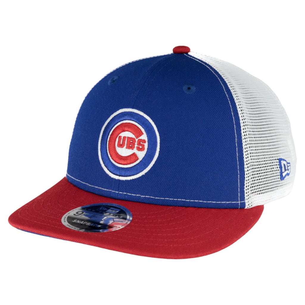 Chicago Cubs White/Red/Royal Low Profile New Era 9FIFTY Snapback Hat product image 3, provided for visual reference and