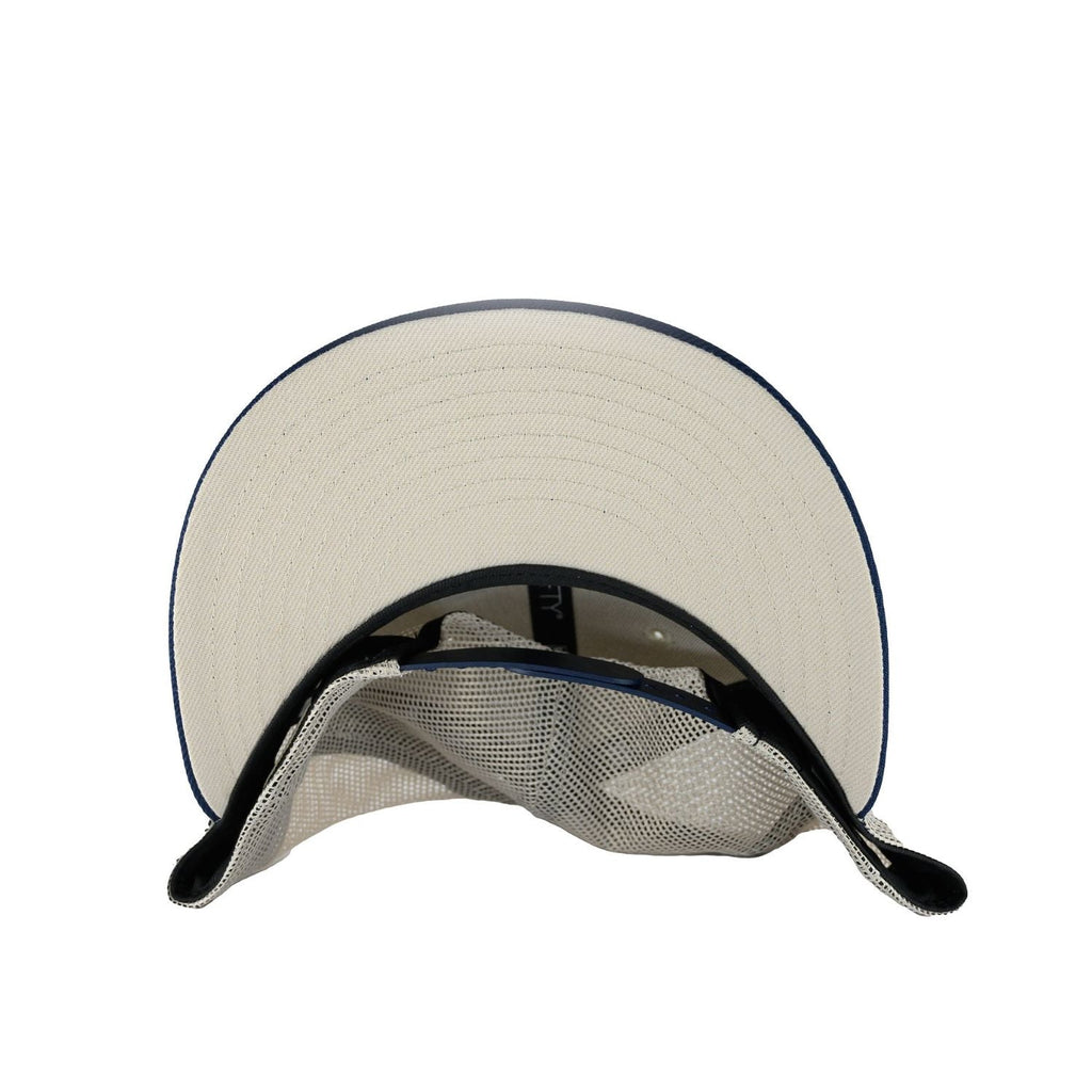Chicago Cubs Stone Navy '69 New Era 9FIFTY Low Profile Mesh Back Hat product image 7, provided for visual reference and