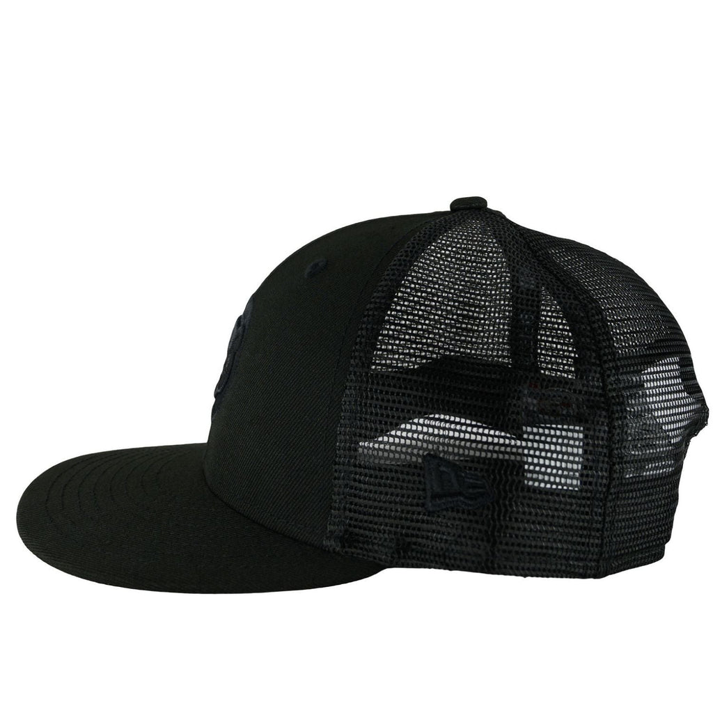 Chicago Cubs Black '84 New Era 9FIFTY Low Profile Mesh Back Hat product image 5, provided for visual reference and product