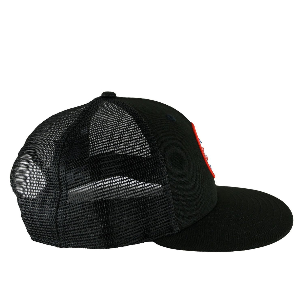 Chicago Cubs Black Circle Patch New Era 9FIFTY Low Profile Mesh Back Hat product image 4, provided for visual reference and