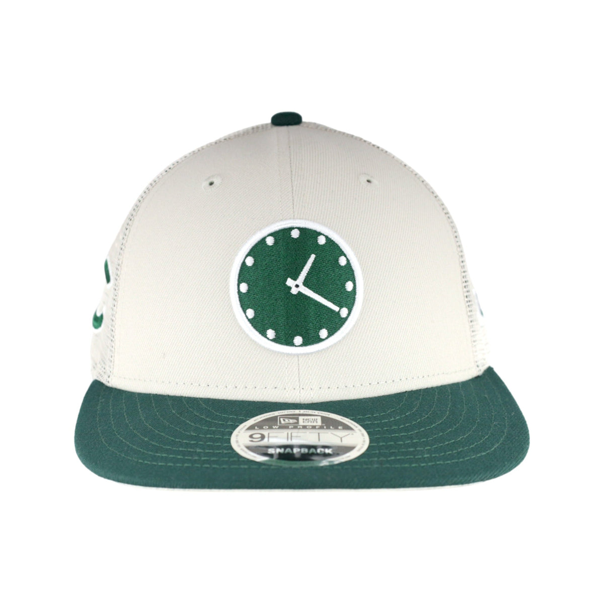 Chicago Cubs Stone/Green Scoreboard Clock New Era 9FIFTY Snapback Hat product image 3, provided for visual reference and