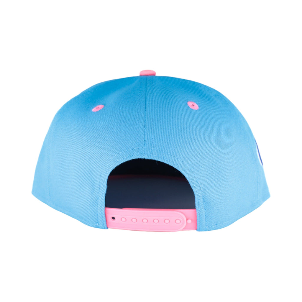 Chicago Cubs Neon/Pink/Yellow New Era 9FIFTY Snapback Hat product image 6, provided for visual reference and product detail