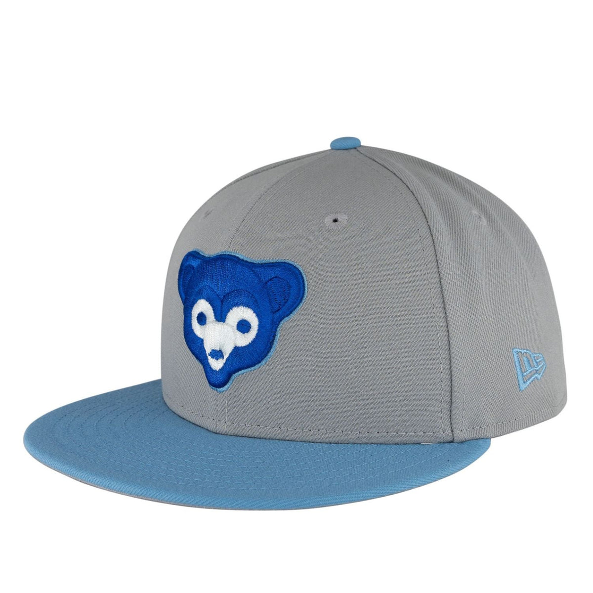 Chicago Cubs Grey Sky '69 New Era 9FIFTY Snapback Hat product image 1, provided for visual reference and product detail