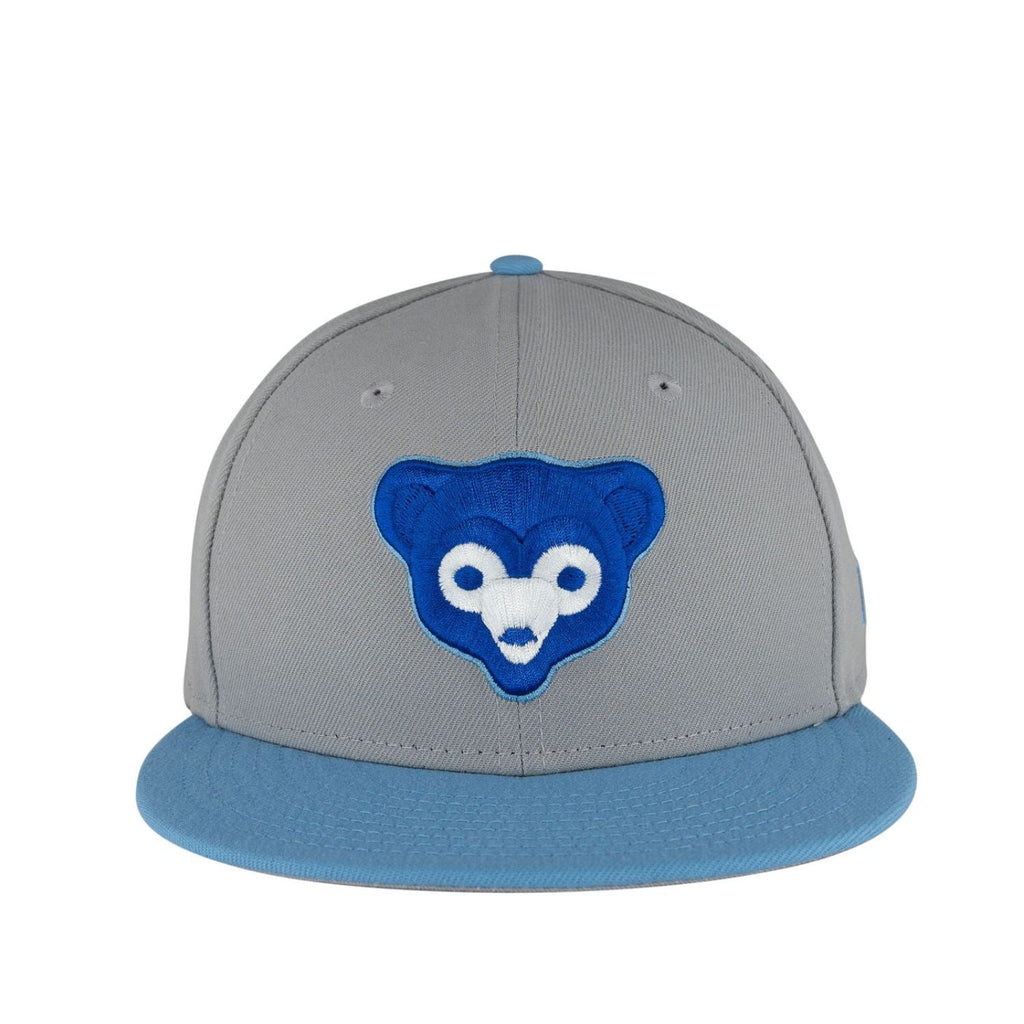 Chicago Cubs Grey Sky '69 New Era 9FIFTY Snapback Hat product image 2, provided for visual reference and product detail