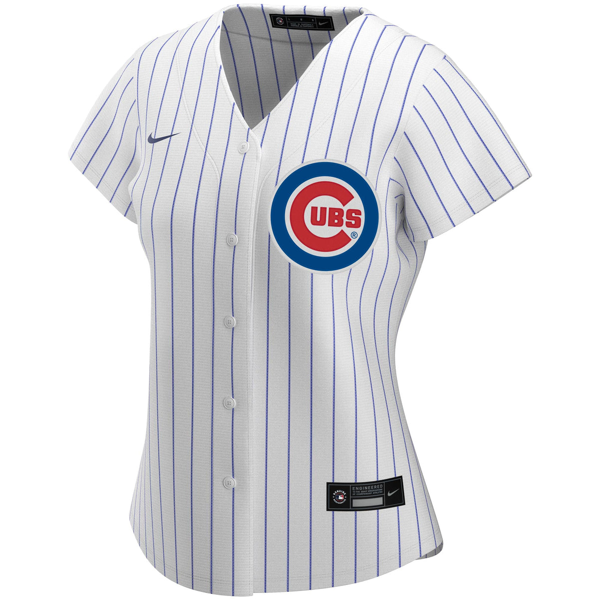Chicago Cubs Nike Women Blank Replica Home Jersey product image 2, provided for visual reference and product detail review