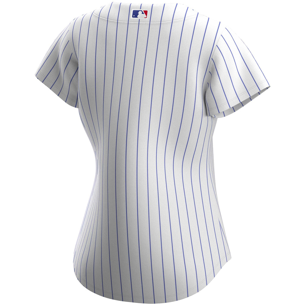 Chicago Cubs Nike Women Blank Replica Home Jersey product image 3, provided for visual reference and product detail review