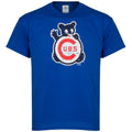 Chicago Cubs Youth Royal Waving Bear T-Shirt product image 1, provided for visual reference and product detail review