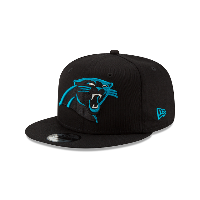 Carolina Panthers NFL New Era Men Black 9Fifty Basic Snapback product image 1, provided for visual reference and product