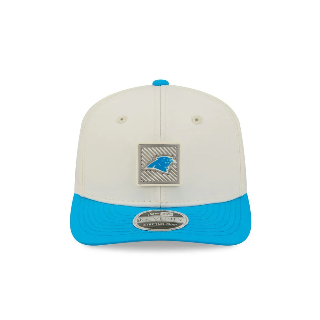 Carolina Panthers NFL New Era Men Cream/Light Blue 9Seventy 2026 NFL Training Camp Snapback product image 3, provided for
