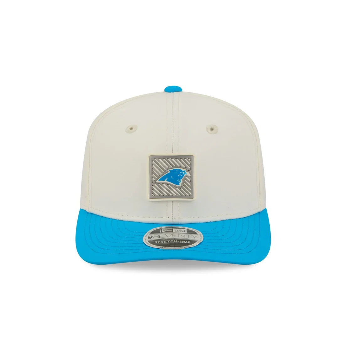Carolina Panthers NFL New Era Men Cream/Light Blue 9Seventy 2026 NFL Training Camp Snapback product image 3, provided for