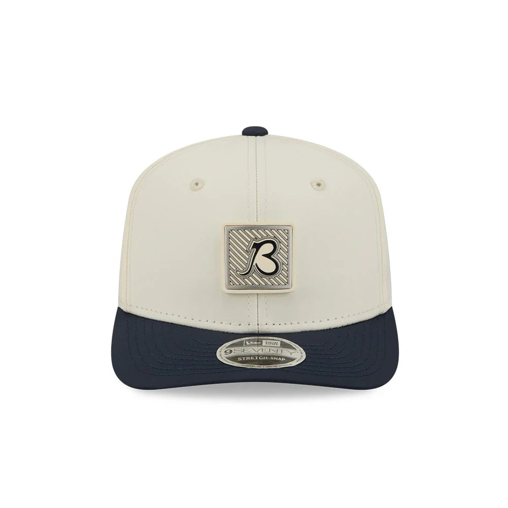 Chicago Bears NFL New Era Men Cream/Navy 9Seventy 2026 NFL Training Camp Snapback product image 3, provided for visual