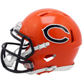 Chicago Bears Orange Mini Helmet product image 1, provided for visual reference and product detail review