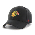 Chicago Blackhawks NHL 47 Brand Men Black MVP Adjustable Hat product image 1, provided for visual reference and product