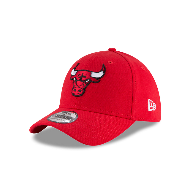 Chicago Bulls NBA New Era Men Red 39Thirty Team Classic Stretch Fit Hat product image 1, provided for visual reference and