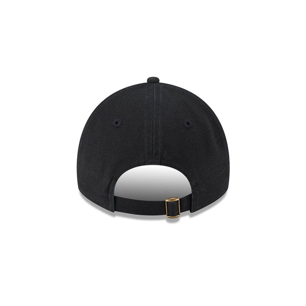 Chicago Bulls New Era Women 9TWENTY Preppy Team Black Adjustable Hat product image 6, provided for visual reference and