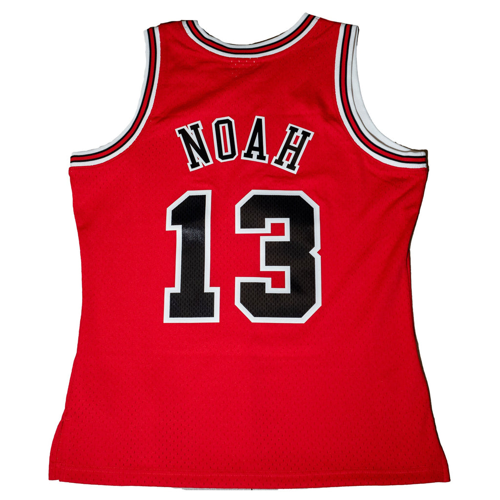Joakim Noah Chicago Bulls Red Swingman Jersey product image 1, provided for visual reference and product detail review