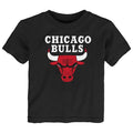 Chicago Bulls Toddler Black T-Shirt product image 1, provided for visual reference and product detail review