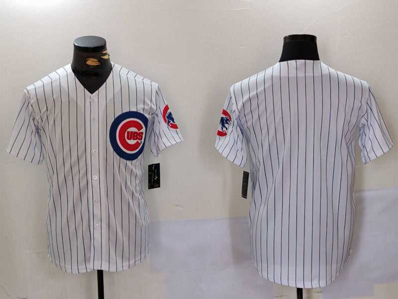C.Cubs Blank Player White With Patch Stitched Cool Base product image 1