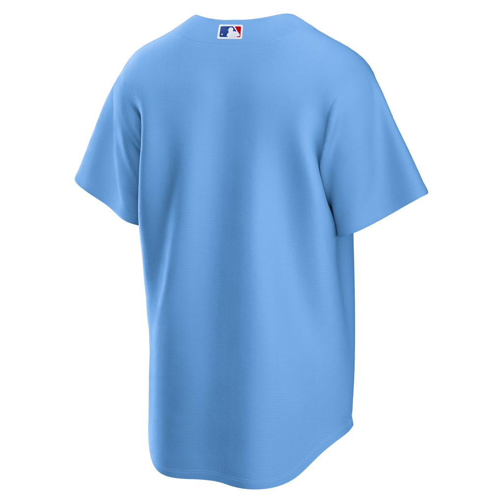 Chicago Cubs MLB Nike Men Powder Blue Alternate Replica Jersey product image 2, provided for visual reference and product