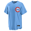 Chicago Cubs MLB Nike Men Powder Blue Alternate Replica Jersey product image 1, provided for visual reference and product