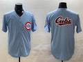 C.Cubs Blank Player Team Big Logo Blue Game Jersey Limited product image 1