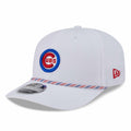 Chicago Cubs White New Era 9SEVENTY Multi Rope Stretch-Snap Adjustable Hat product image 1, provided for visual reference