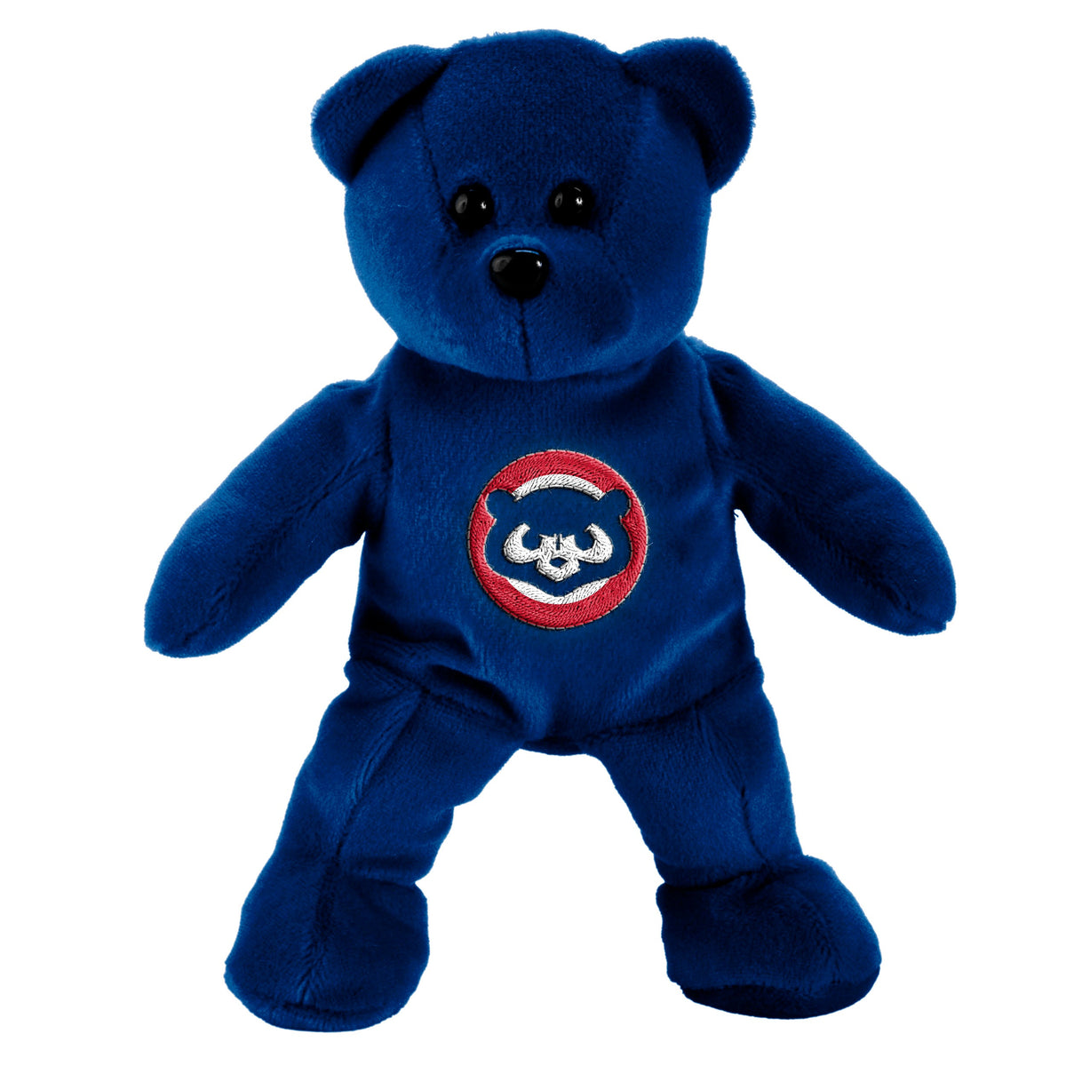 Chicago Cubs '84 Logo 8 inch Stuffed Blue Bear product image 1, provided for visual reference and product detail review