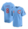 C.Cubs #8 Ian Happ Player Blue 2024-25 2nd Alternate product image 1