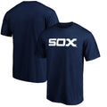 Chicago White Sox Fanatics Men 1976 - 1986 Logo Navy T-Shirt product image 1, provided for visual reference and product