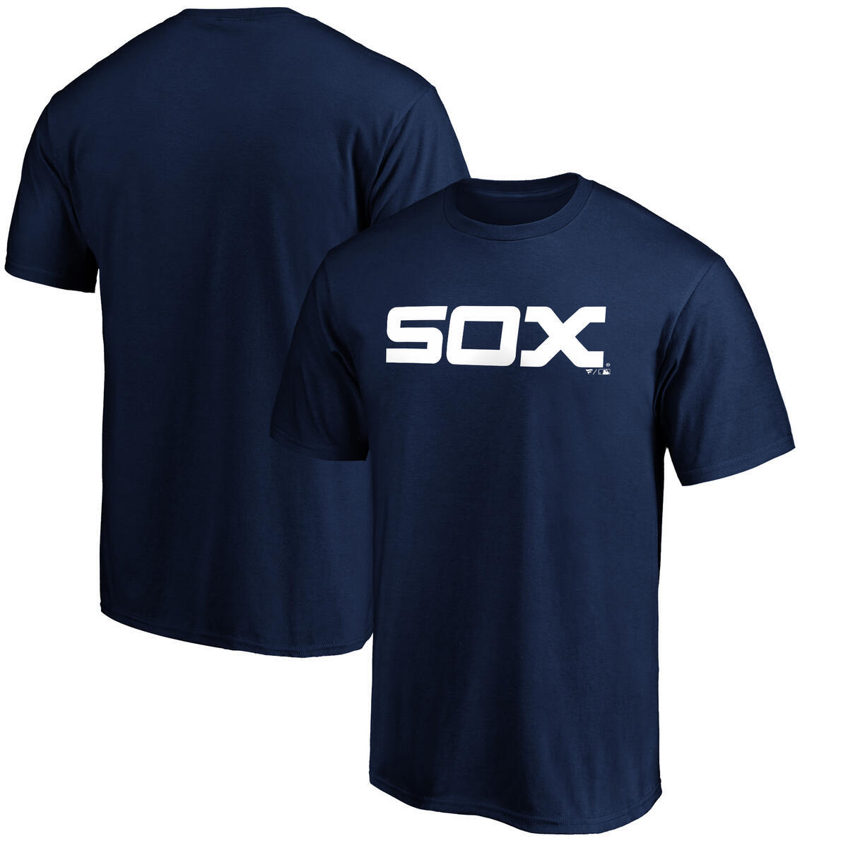 Chicago White Sox Fanatics Men 1976 - 1986 Logo Navy T-Shirt product image 1, provided for visual reference and product