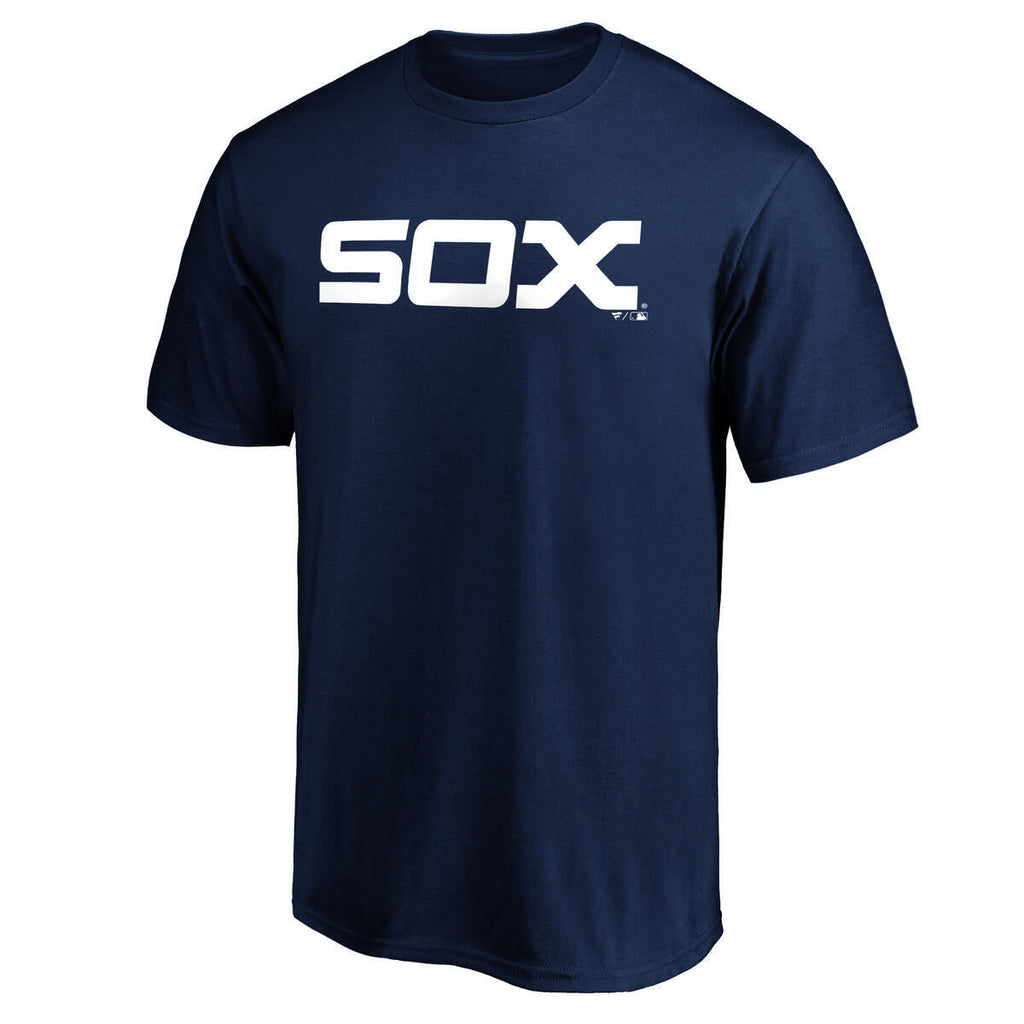 Chicago White Sox Fanatics Men 1976 - 1986 Logo Navy T-Shirt product image 2, provided for visual reference and product