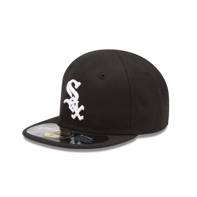 Chicago White Sox MLB New Era Kids Black 59Fifty My 1st Cap Authentic Collection Fitted Hat product image 1, provided for