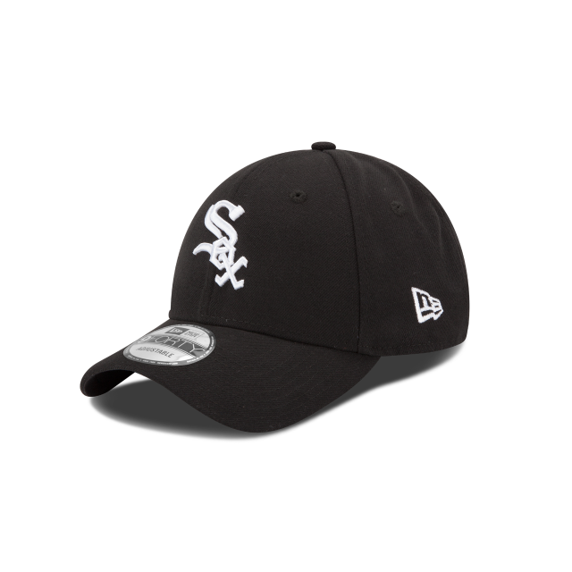 Chicago White Sox MLB New Era Men Black 9Forty The League Adjustable Hat product image 1, provided for visual reference and