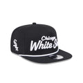 Chicago White Sox New Era Golfer Text Team Adjustable Hat product image 1, provided for visual reference and product detail